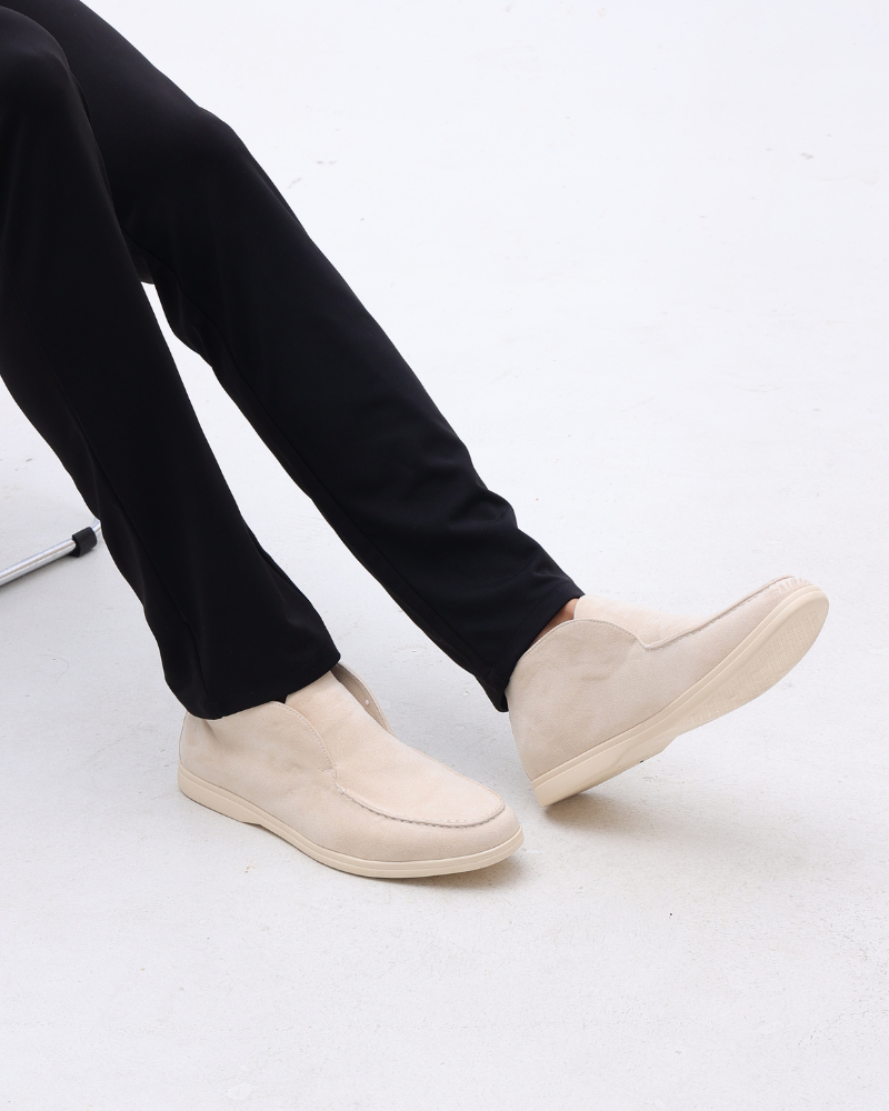 Old Money Luxe Suede Loafers