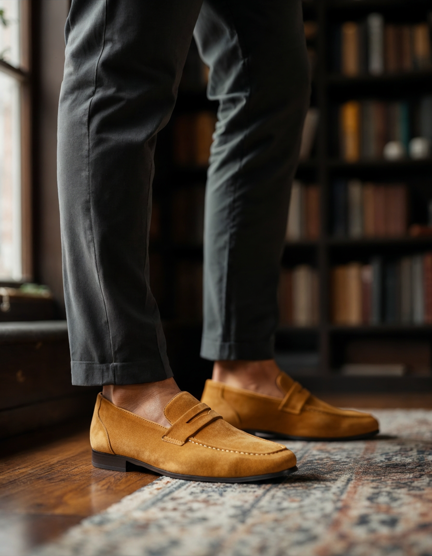 Old Money Suede Penny Loafers ā Timeless Elegance & Classic Comfort