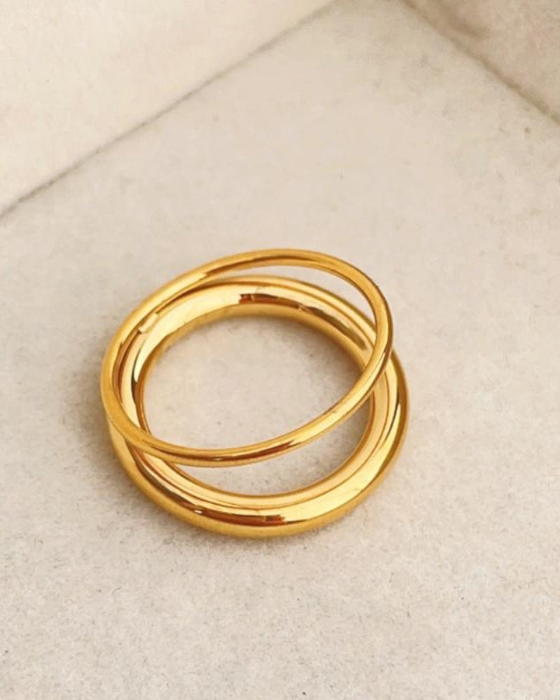Elegant Infinity Band Ring