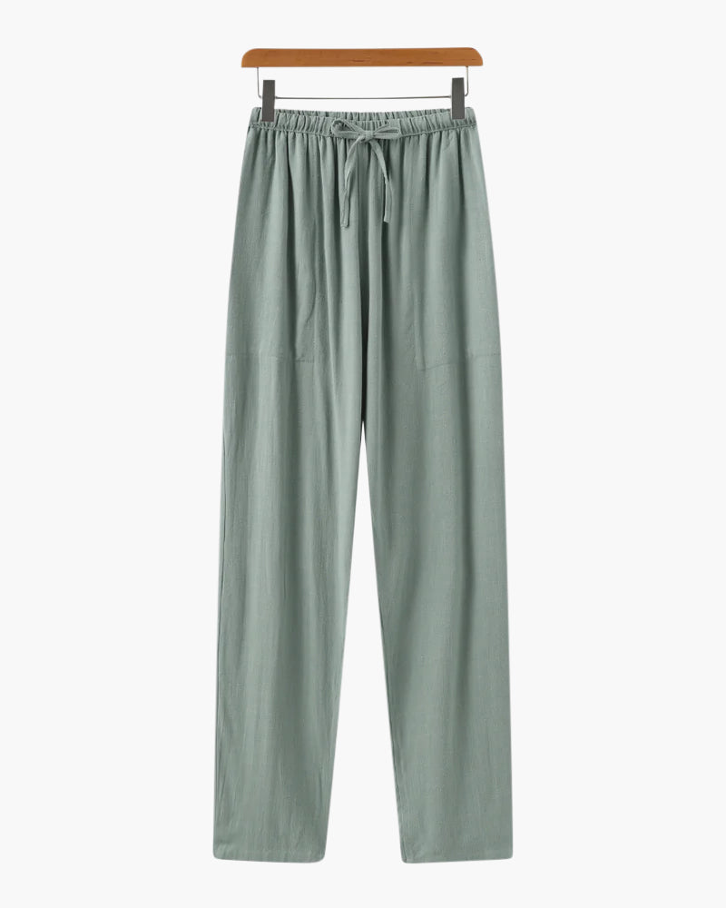 Marrakech – Slim-Fit Linen Pantalon