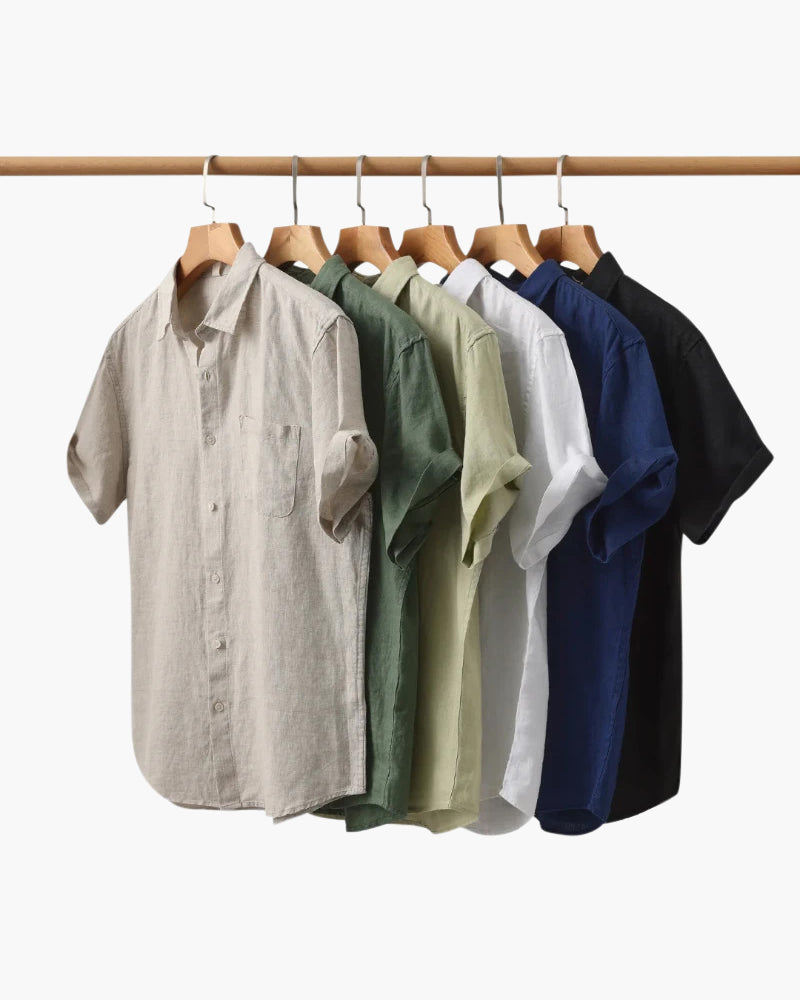 Cape Town Linen Short-Sleeve Shirt
