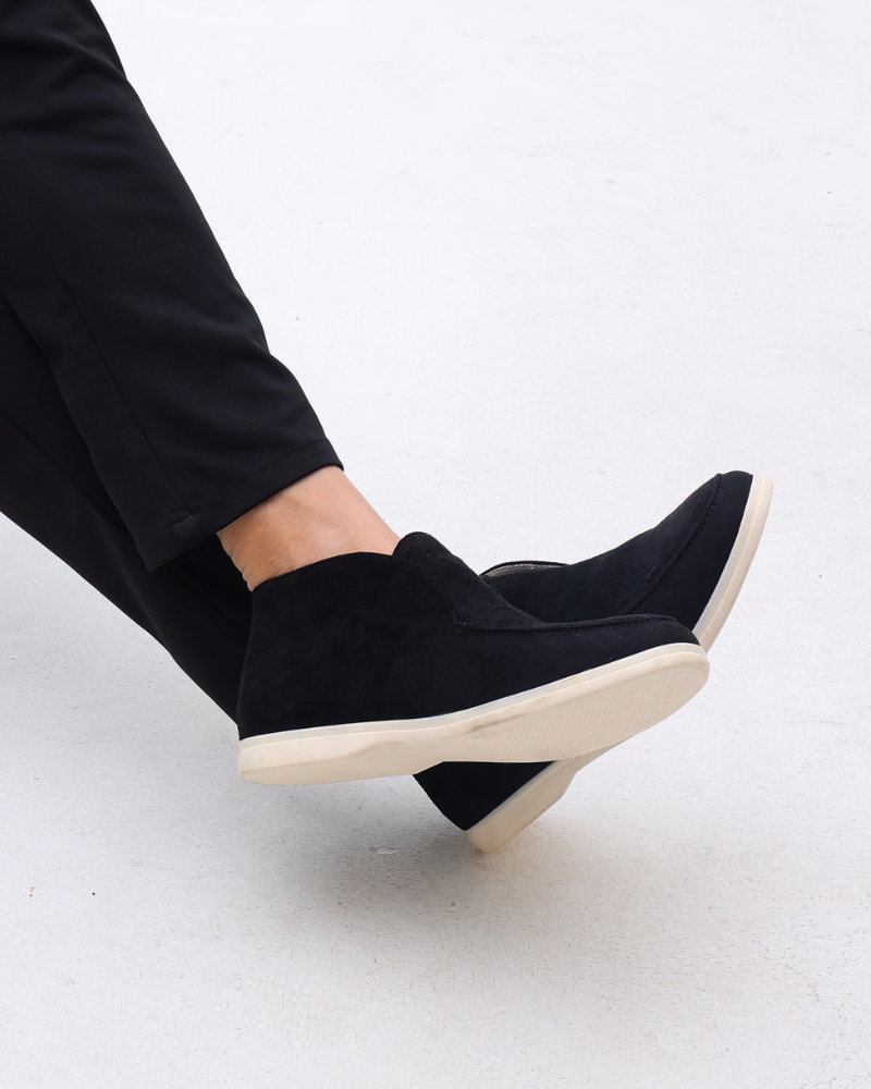 Old Money Luxe Suede Loafers