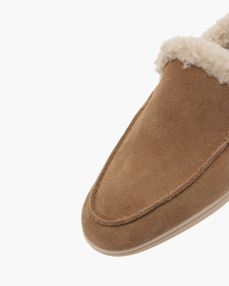Premium Fur-Lined Loafers