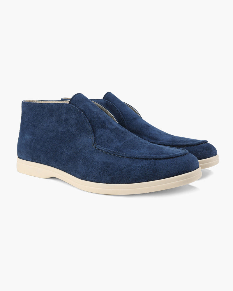 Old Money Luxe Suede Loafers