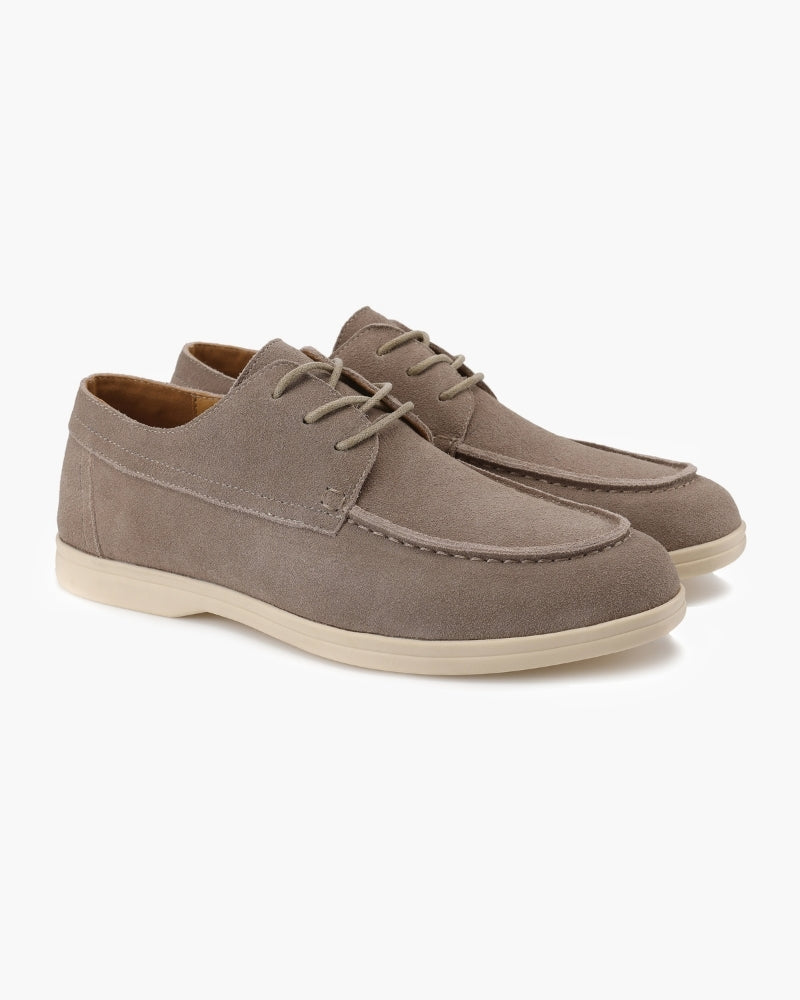 Premium Suede Lace-Up Shoes