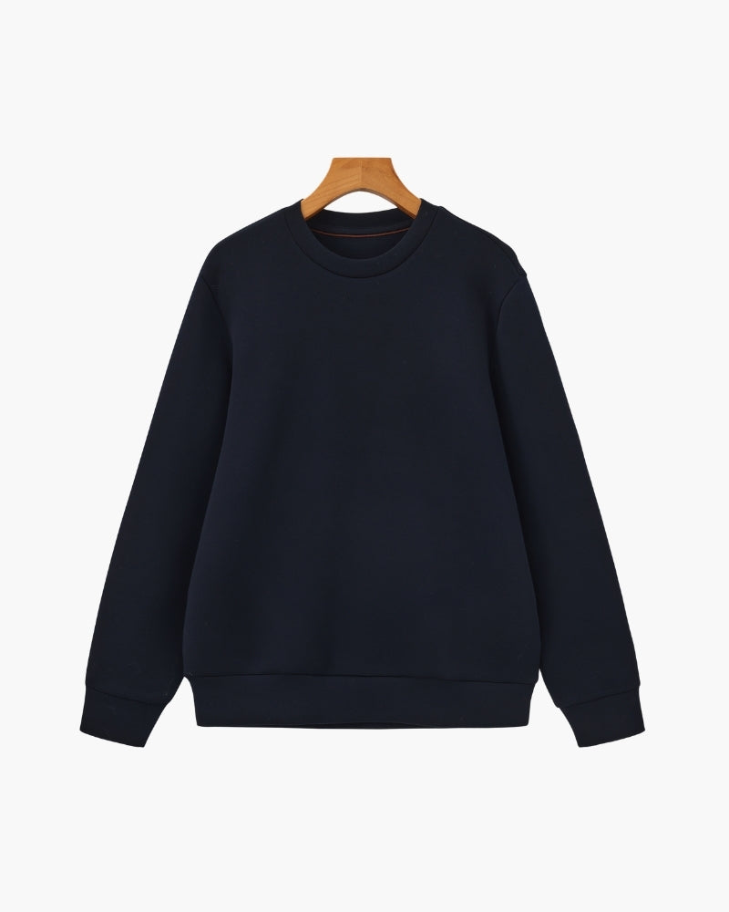 Classic Modal-Blend Crewneck Sweatshirt