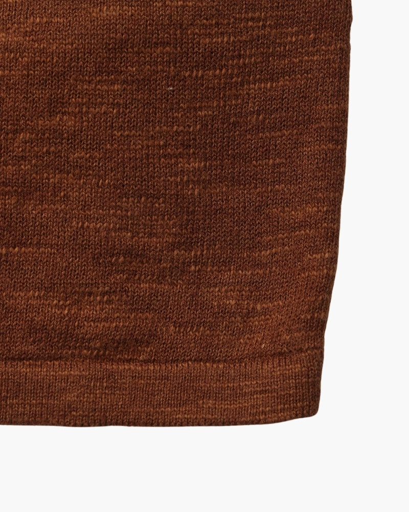 Essential Linen-Cotton Crewneck Top