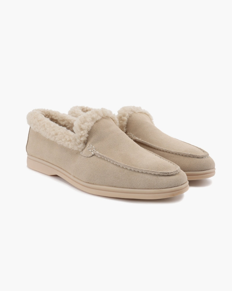 Premium Fur-Lined Loafers