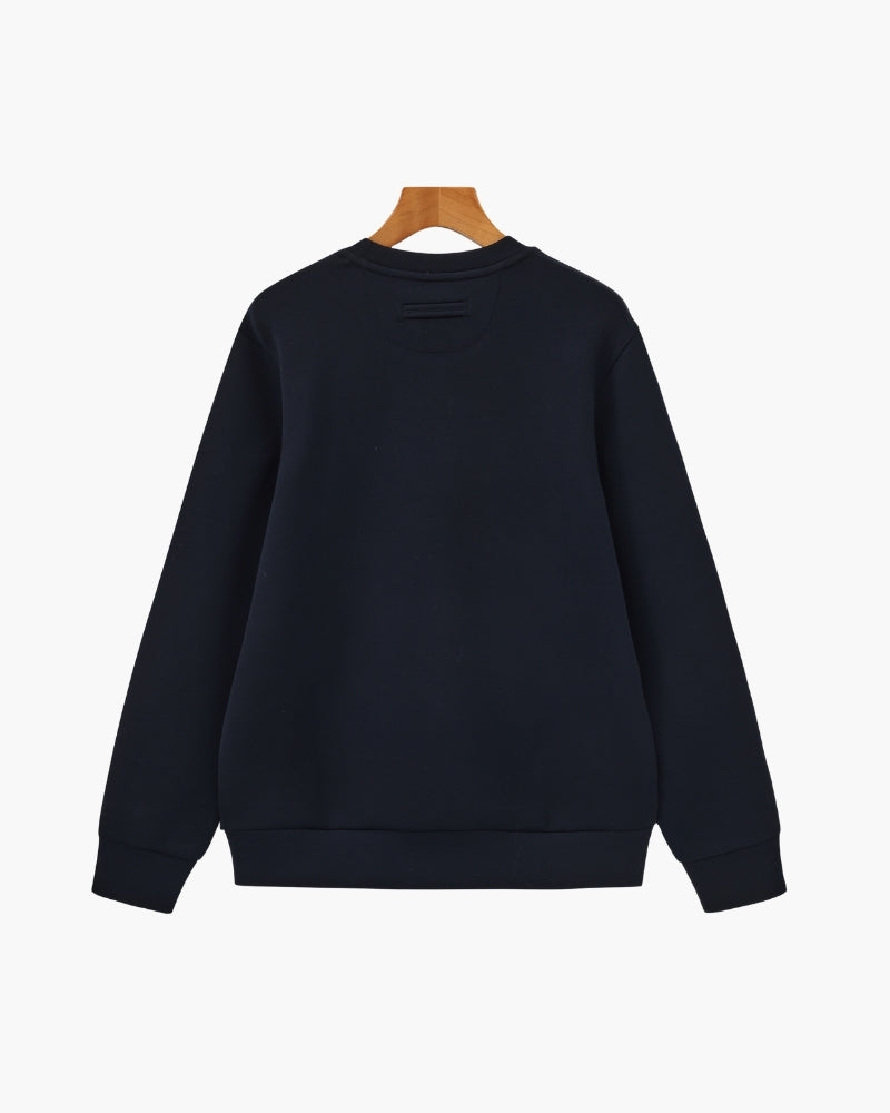 Classic Modal-Blend Crewneck Sweatshirt