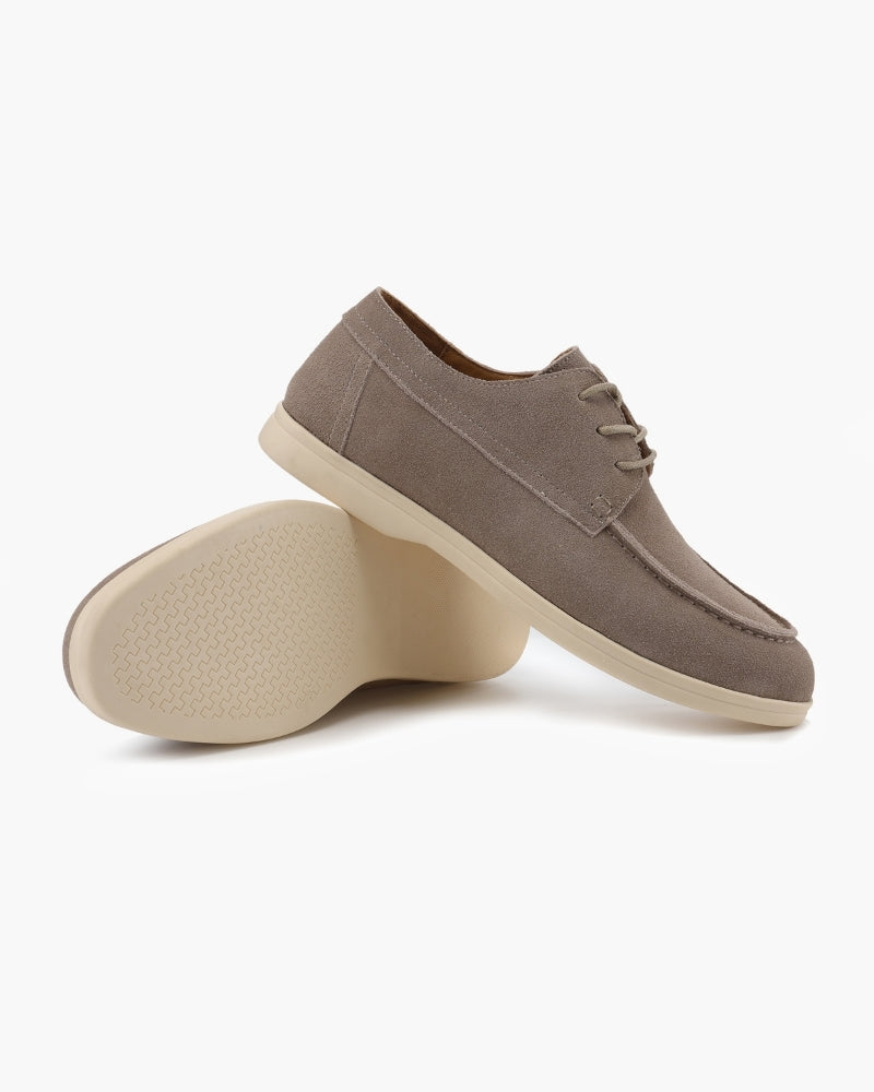 Premium Suede Lace-Up Shoes