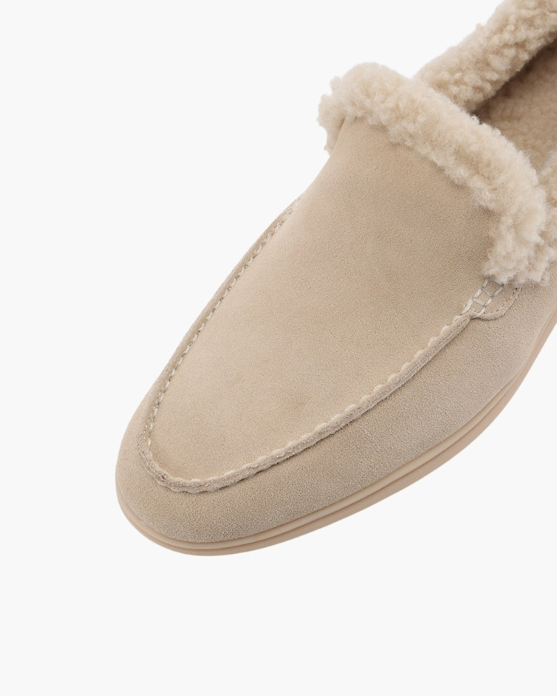 Premium Fur-Lined Loafers