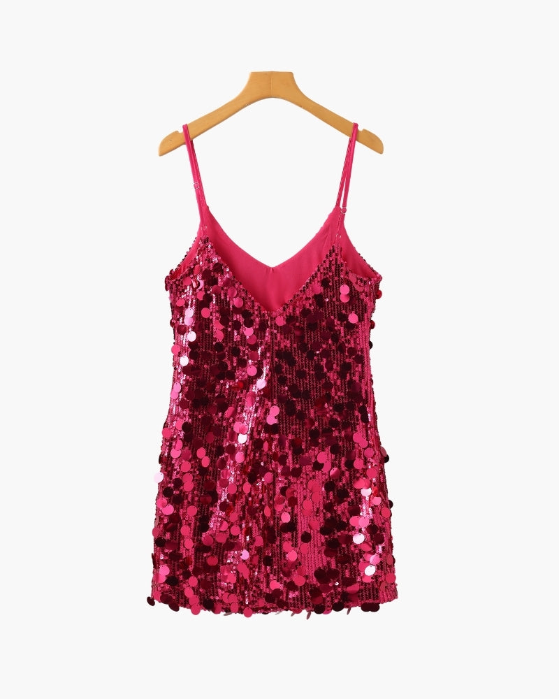 Sparkling Sequin Party Mini Dress