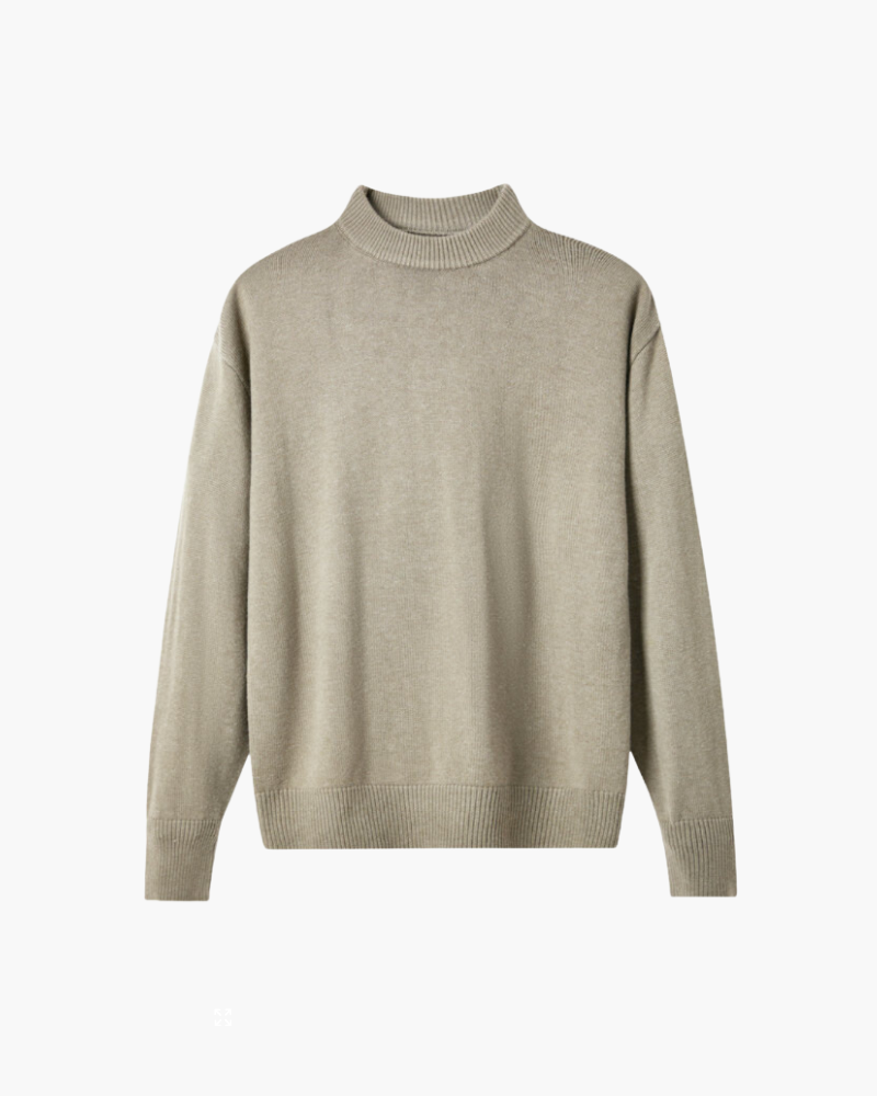 100% Luxurious Premium Wool Turtleneck Sweater