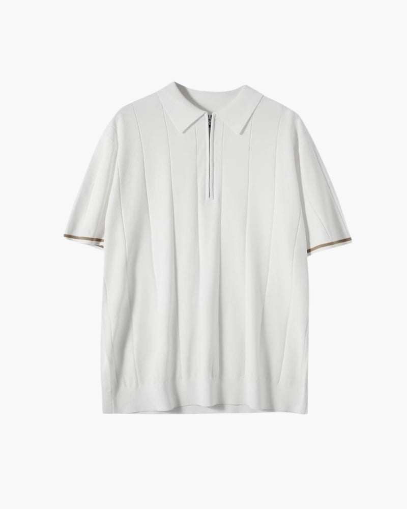 Signature Polo with Striking Contrast Trim