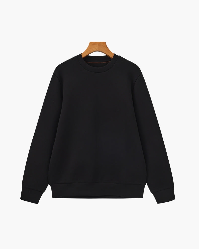 Classic Modal-Blend Crewneck Sweatshirt