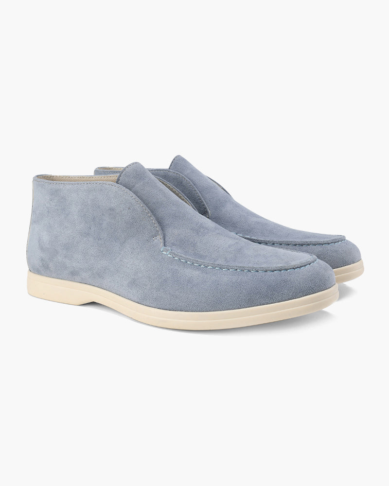 Old Money Luxe Suede Loafers