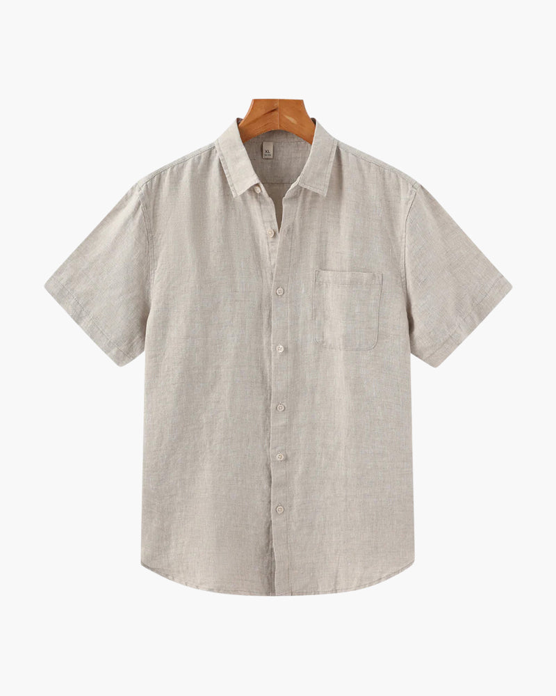 Cape Town Linen Short-Sleeve Shirt