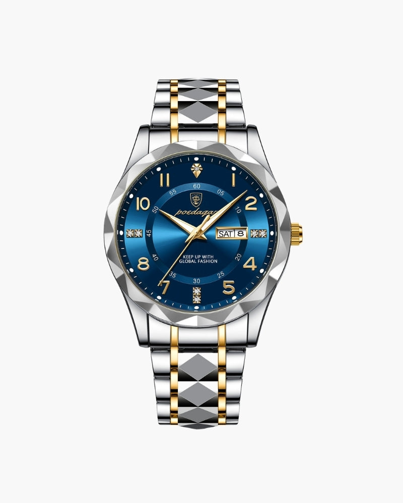 Classic Two-Tone Stainless Steel Watch