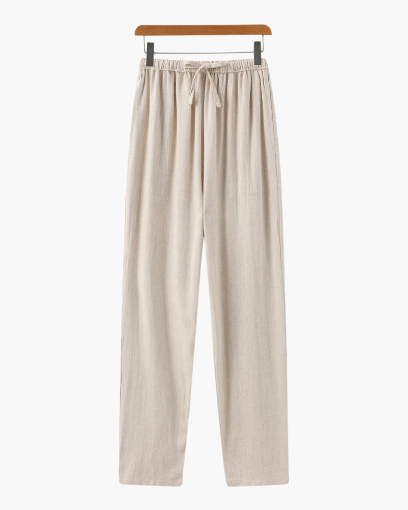 Marrakech – Slim-Fit Linen Pantalon