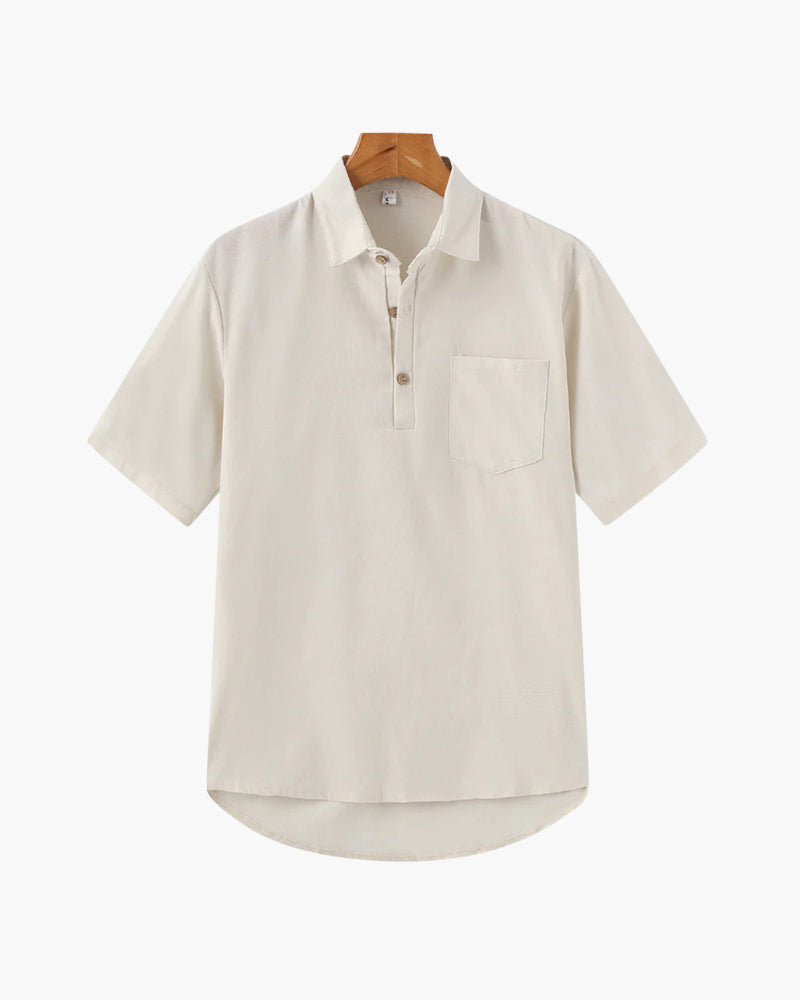 Casablanca - Premium Linen Polo Shirt