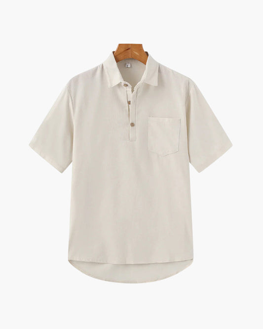 Casablanca - Premium Linen Polo Shirt