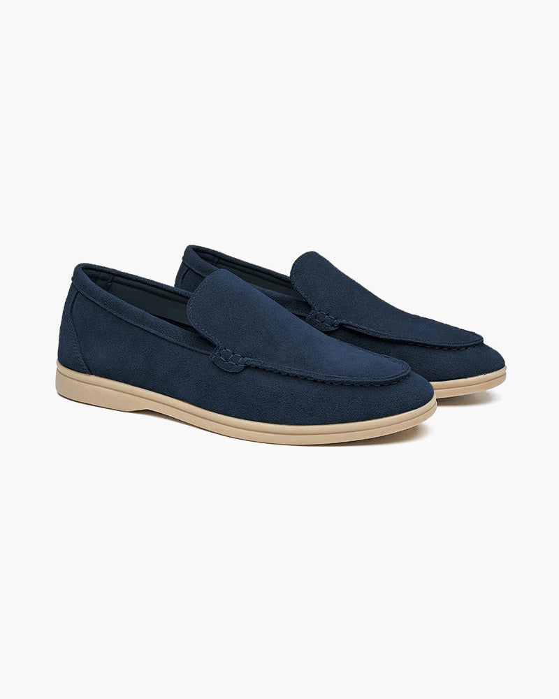 Old Money Luxe Suede Loafers