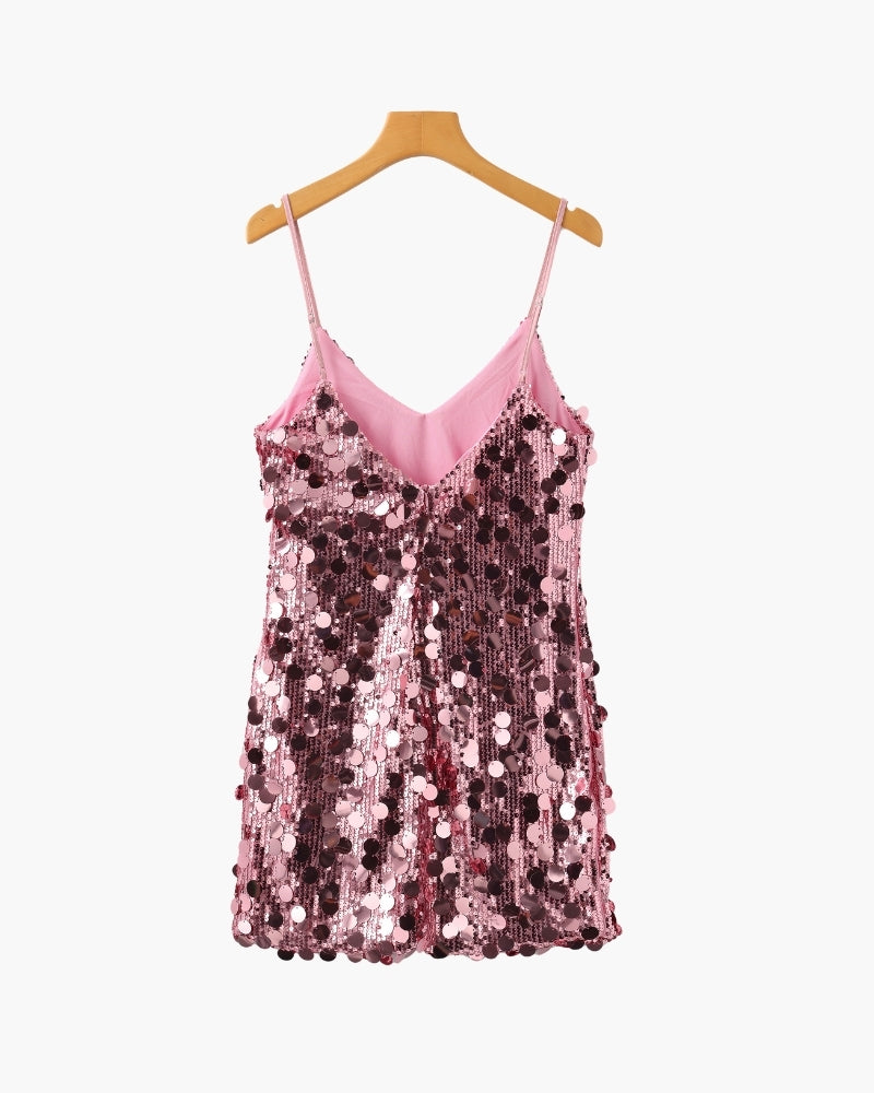 Sparkling Sequin Party Mini Dress