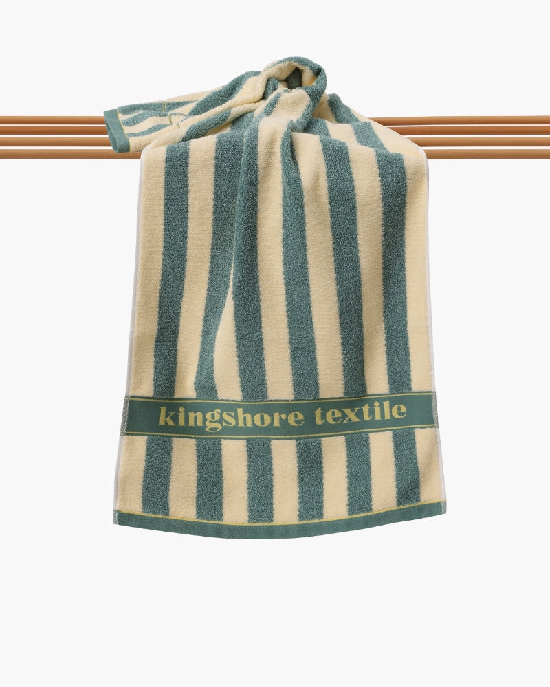 Coastal Stripe Hand Towel – Soft, Stylish & Perfect for Everyday Use