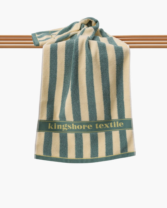 Coastal Stripe Hand Towel – Soft, Stylish & Perfect for Everyday Use