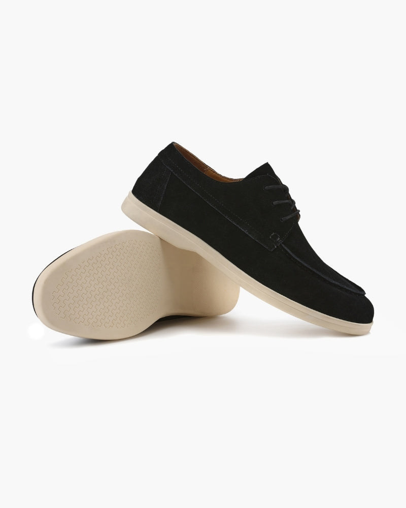 Premium Suede Lace-Up Shoes