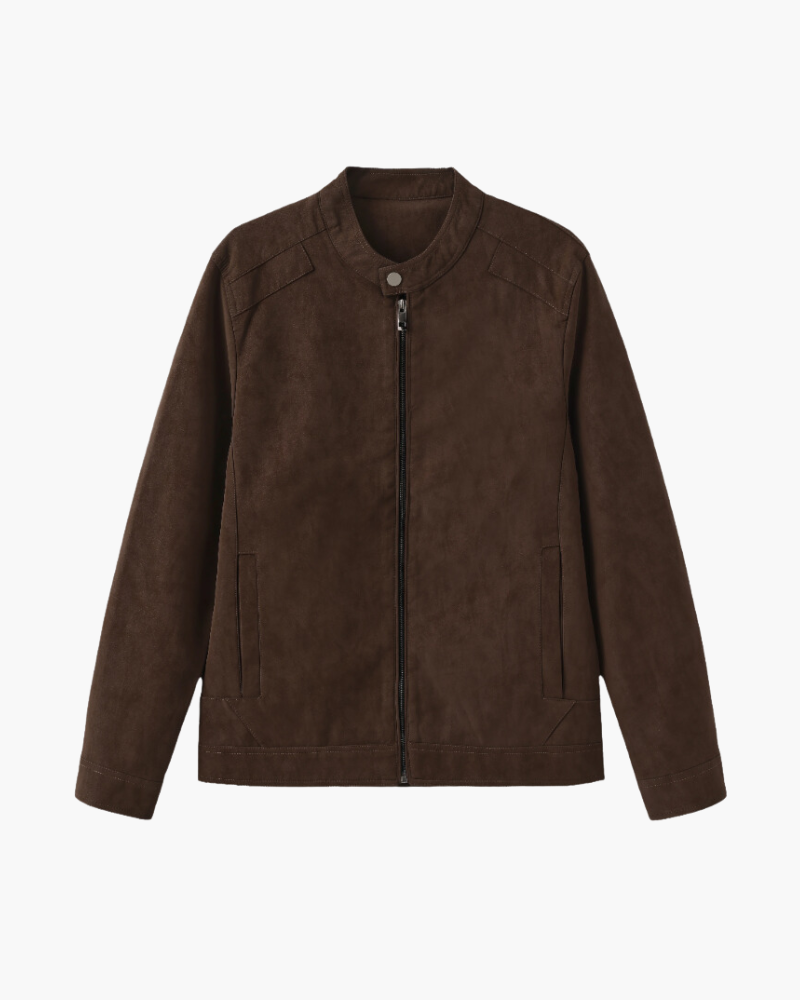 Estate Suede Leather Jacket – Timeless Luxury & Classic Style