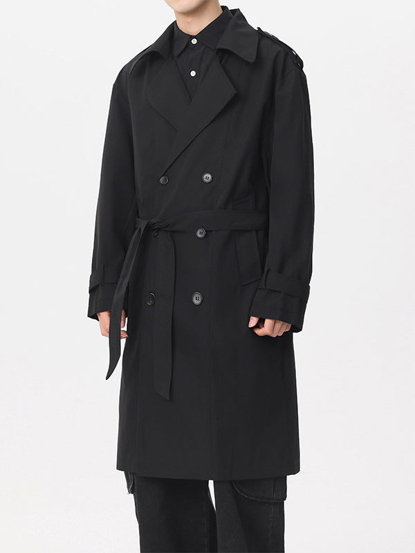 Timeless Classic Double-Breasted Trench Coat