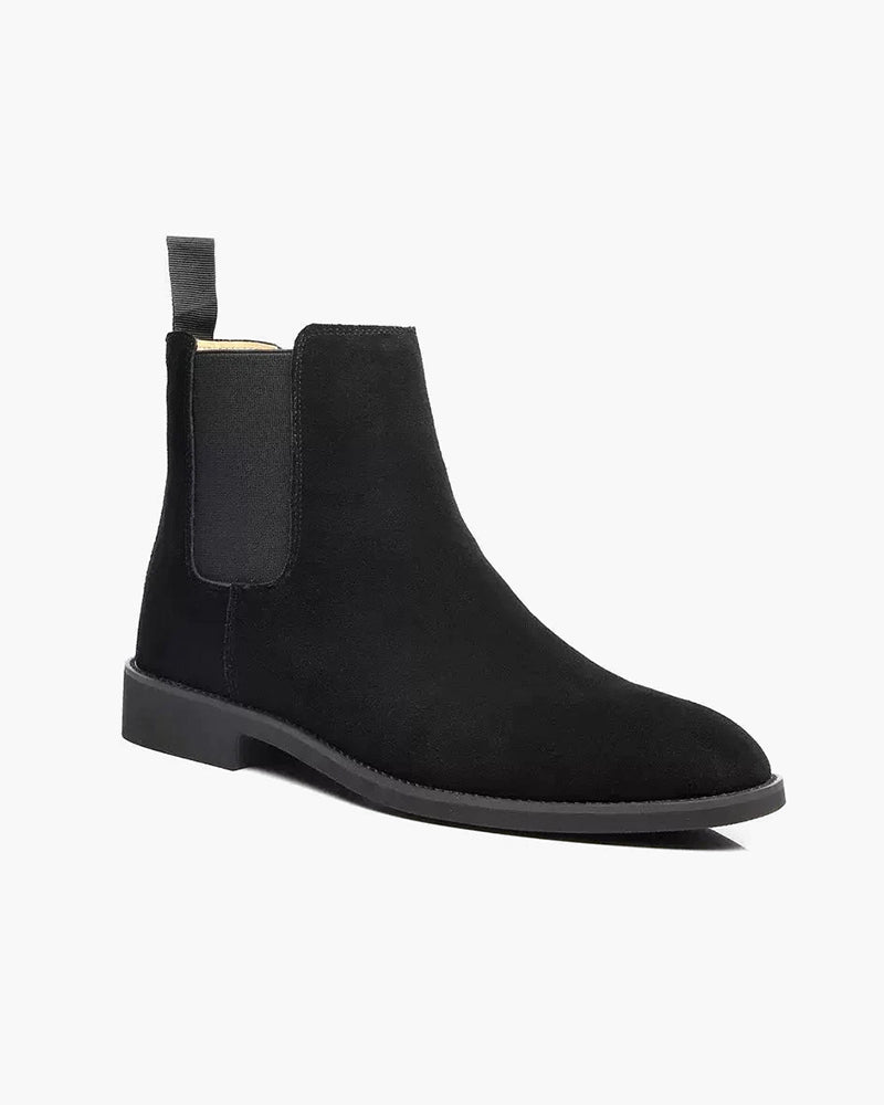 Old Money-Inspired Classic Chelsea Boots