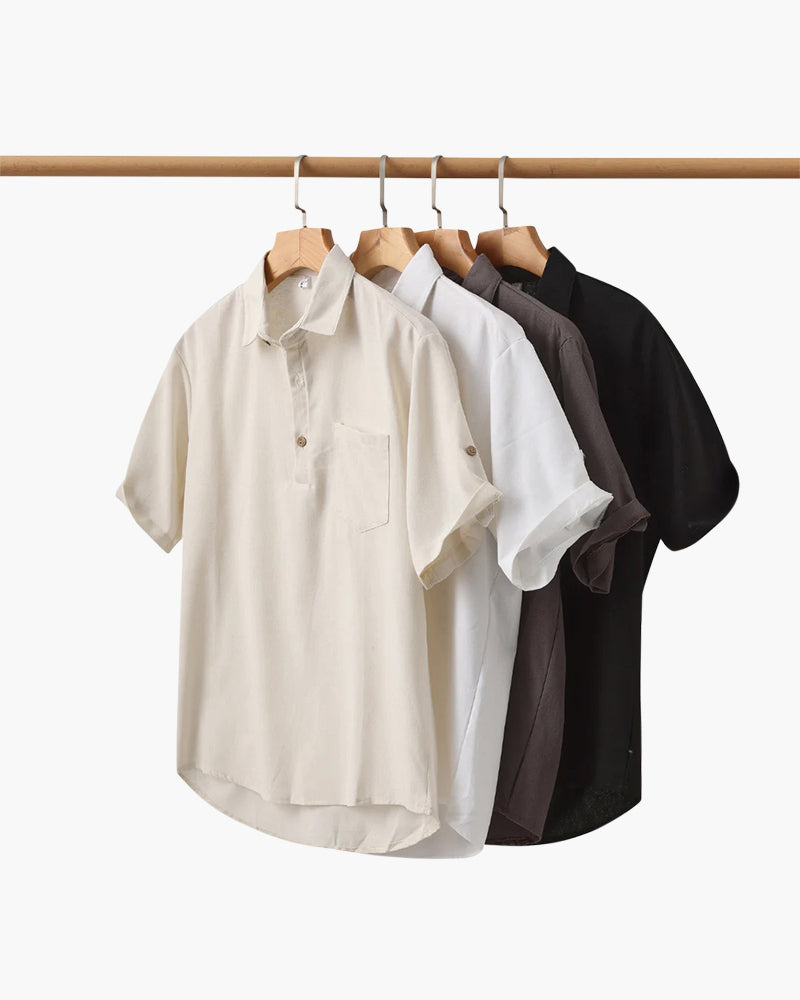 Casablanca - Premium Linen Polo Shirt
