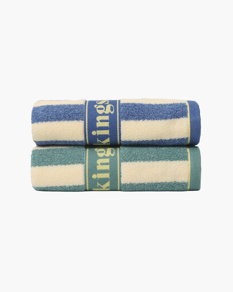 Coastal Stripe Hand Towel – Soft, Stylish & Perfect for Everyday Use