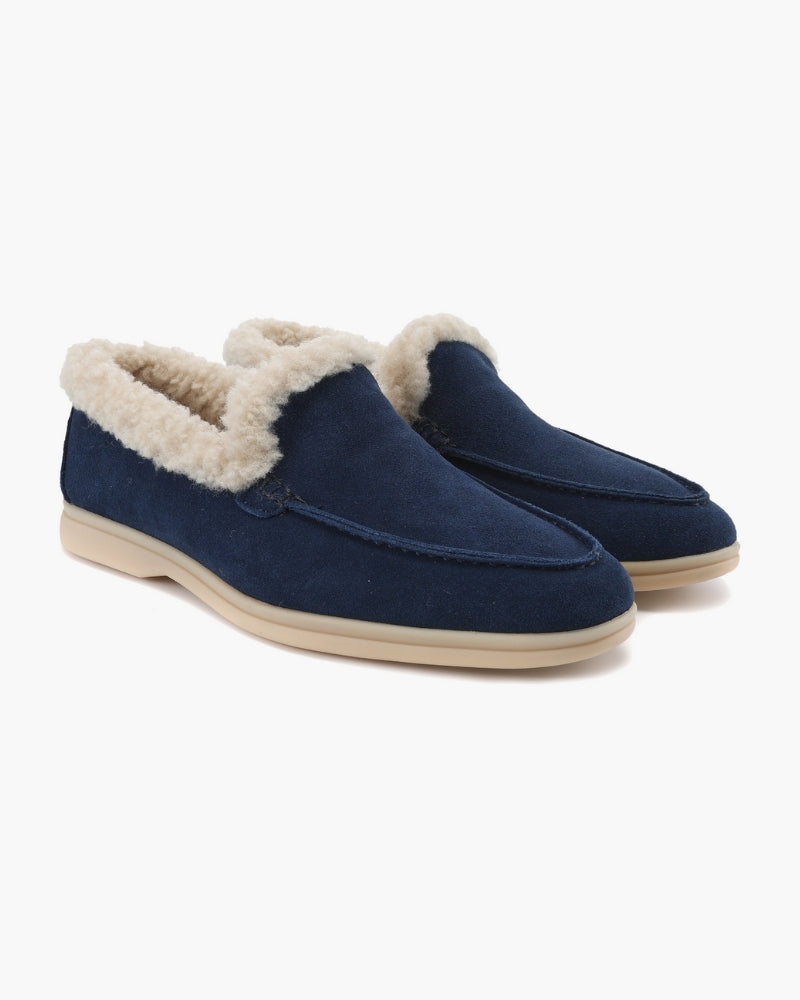 Premium Fur-Lined Loafers