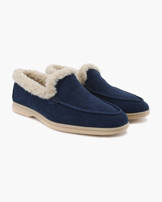 Premium Fur-Lined Loafers