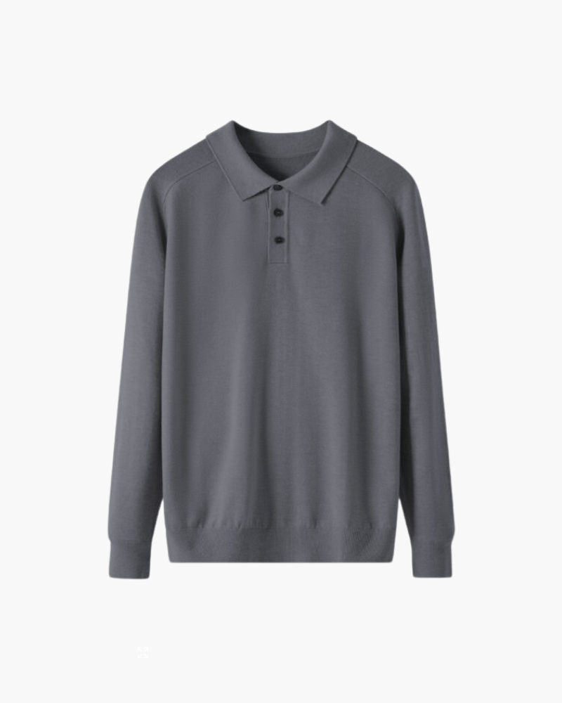 Premium 100% Wool Polo Shirt