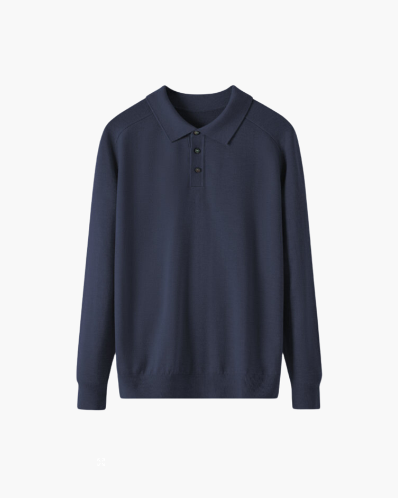 Premium 100% Wool Polo Shirt