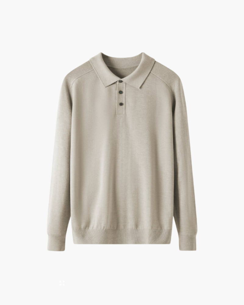 Premium 100% Wool Polo Shirt