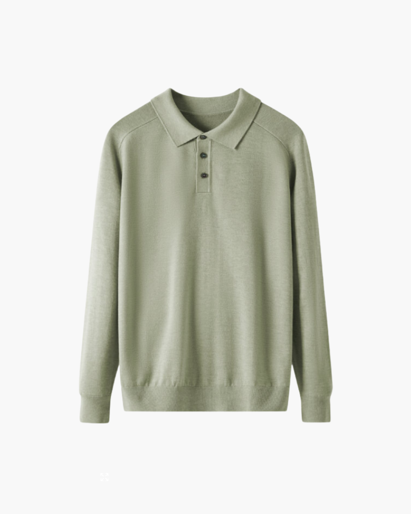 Premium 100% Wool Polo Shirt