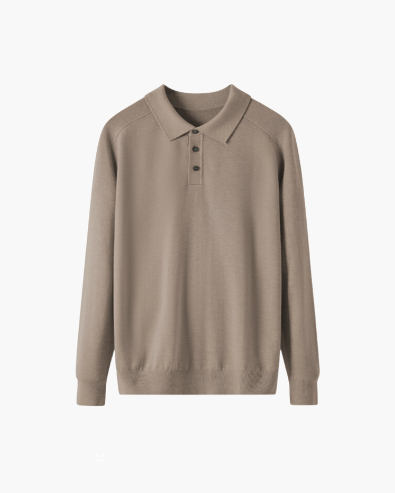 Premium 100% Wool Polo Shirt