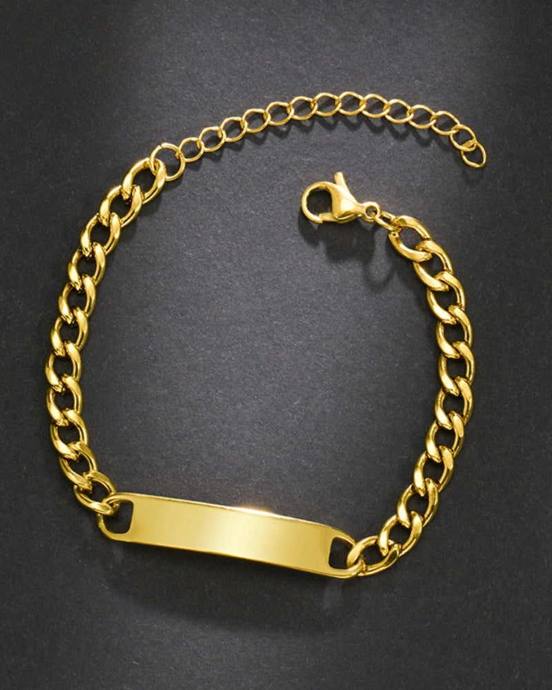 Signature Link Chain Bracelet