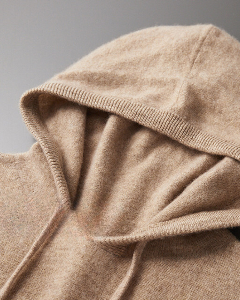 Luxurious 100% Cashmere Hoodie