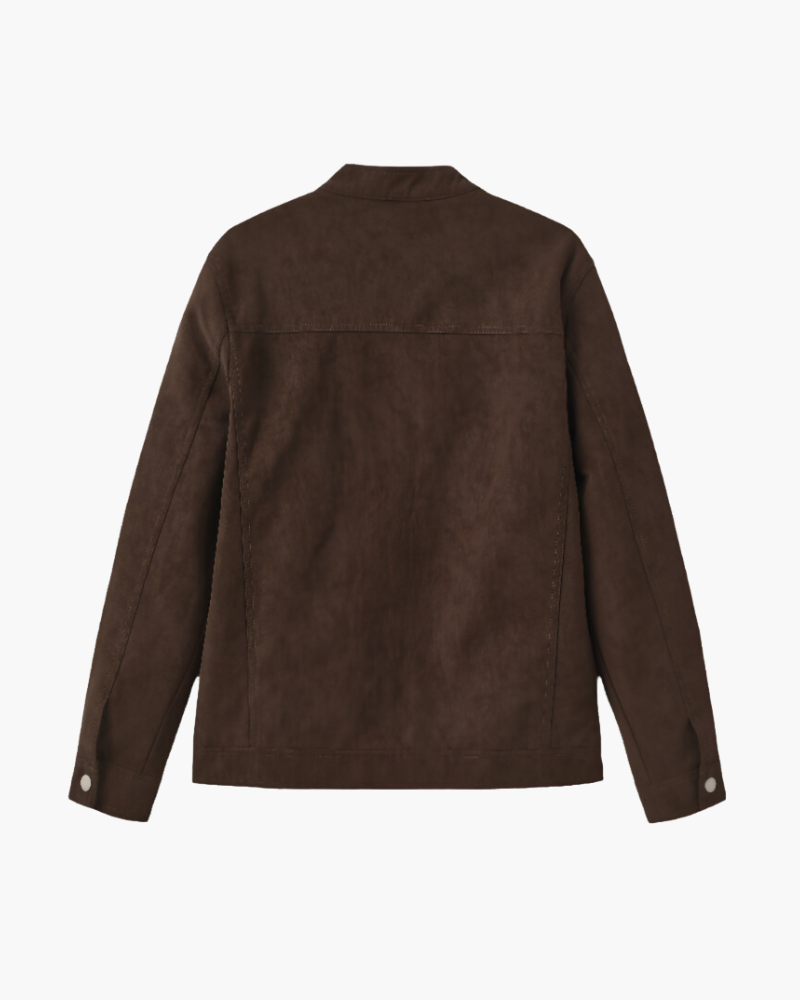 Estate Suede Leather Jacket – Timeless Luxury & Classic Style