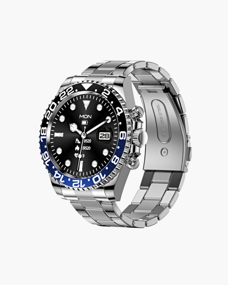 Heavy-Duty Diver’s Steel Watch