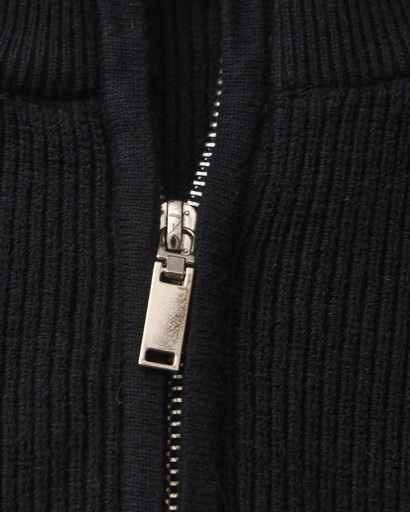 Refined Half-Zip Knit Pullover Sweater