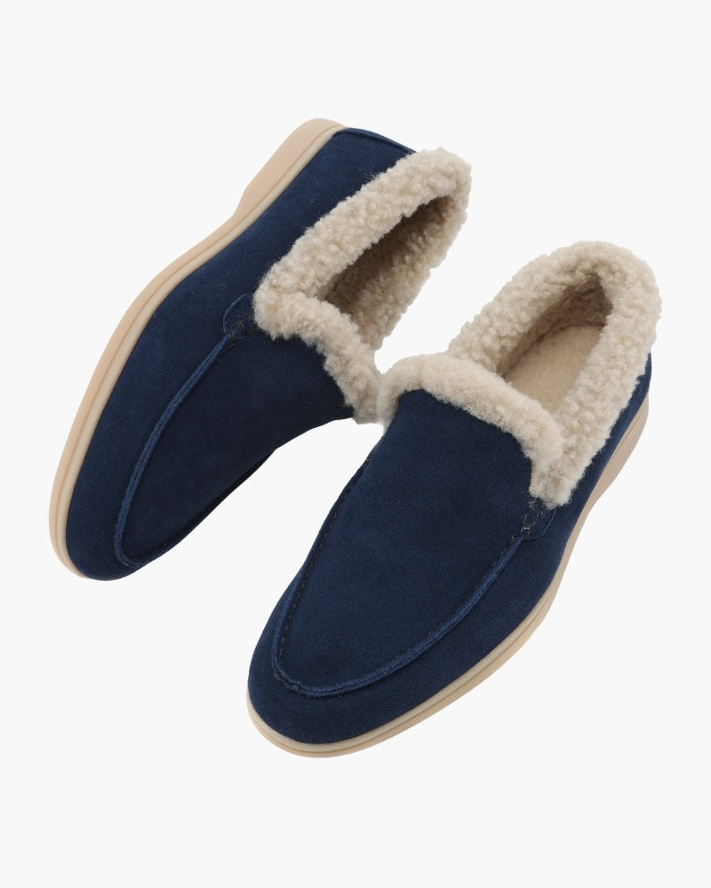 Premium Fur-Lined Loafers
