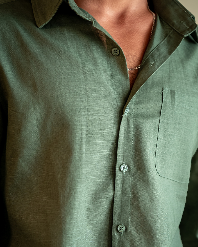 Cape Town – Premium 100% Linen Shirt
