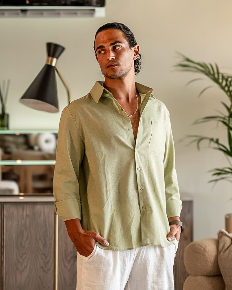 Cape Town – Premium 100% Linen Shirt